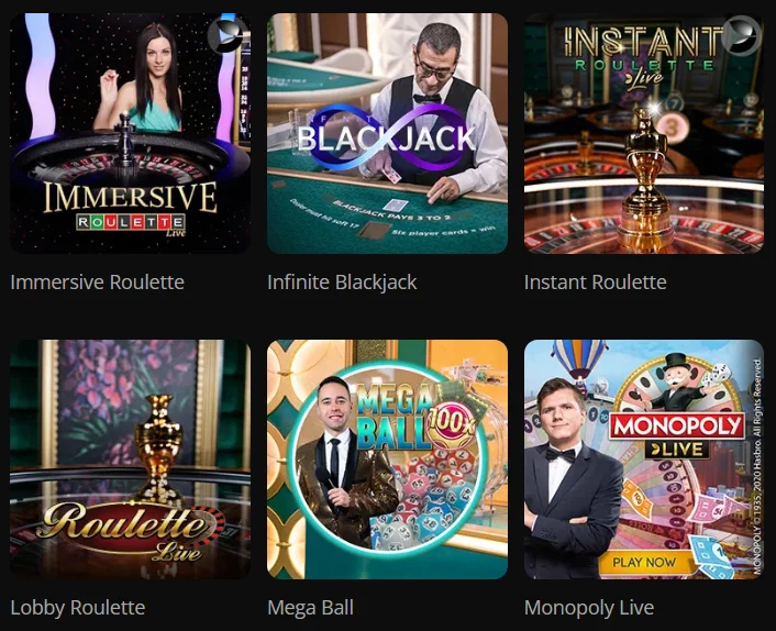 bCasino Live Dealer Options in NZ