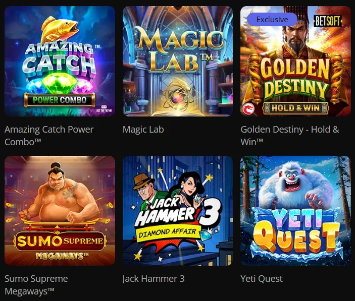 bCasino Real Money Games